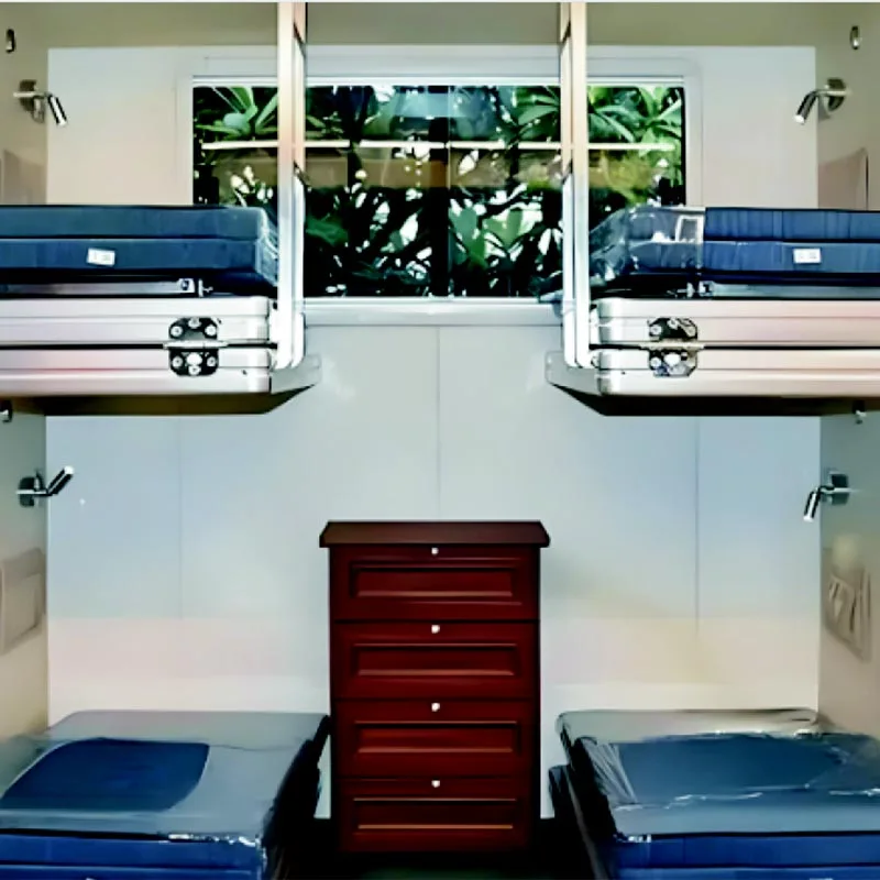 Kokkupandav voodi sõidukis